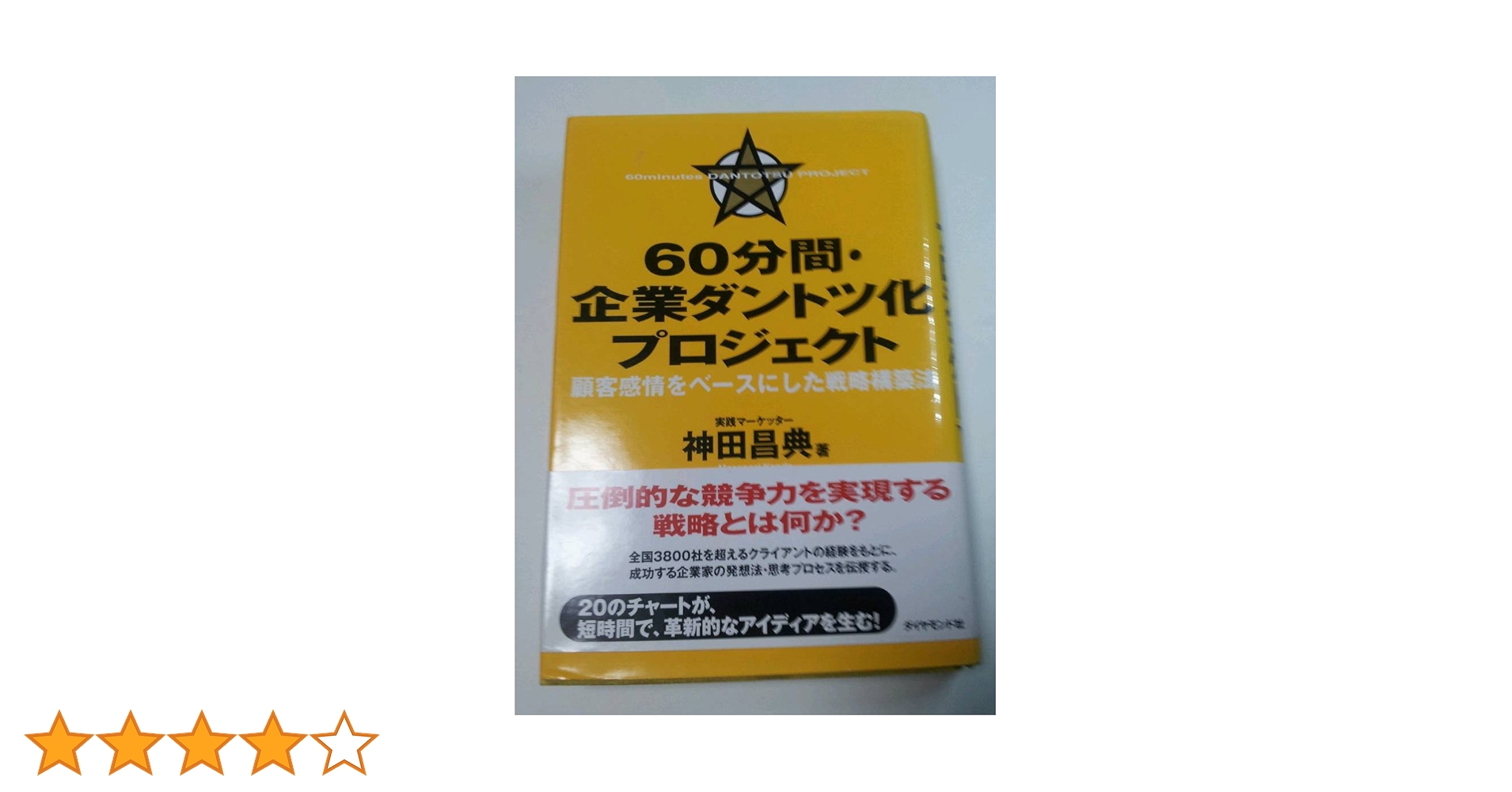 60分間・企業ダントツ化プロジェクト 顧客感情をベースにした